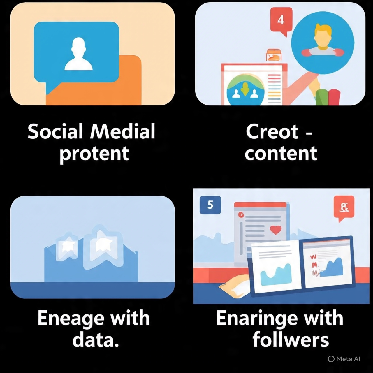 5_different_images_of_showing_social_media